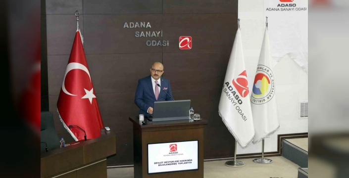 Adana'da devlet destekleri bilgilendirme toplantısı