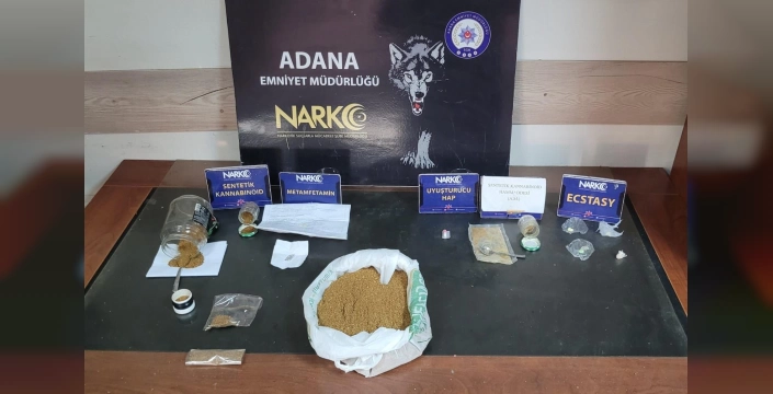 Adana’da uyuşturucu operasyonu: 8 tutuklama