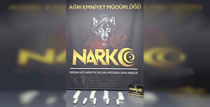 Ağrı'da uyuşturucu operasyonu: 2 kilo 76 gram metamfetamin ele geçirildi