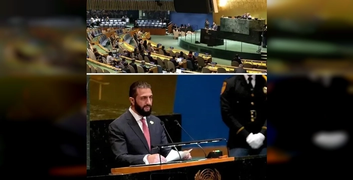 Ahmed Şara: BM'de Suriye'nin yeni sesi