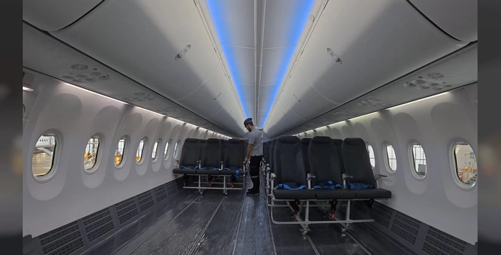 AJet, yeni Boeing 737-8 MAX uçaklarında yüzde yüz yerli koltuk kullanacak