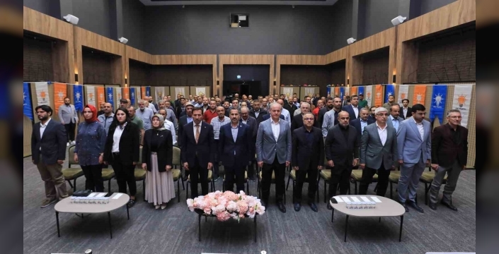 Ak parti karatay ilçe danışma meclisi toplandı