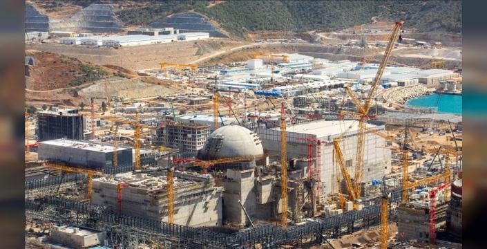 Akkuyu Nükleer Güç Santrali'nin birinci ünitesi işletmeye hazırlanıyor