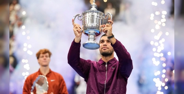 Alcaraz, ABD Açık'ta şampiyon