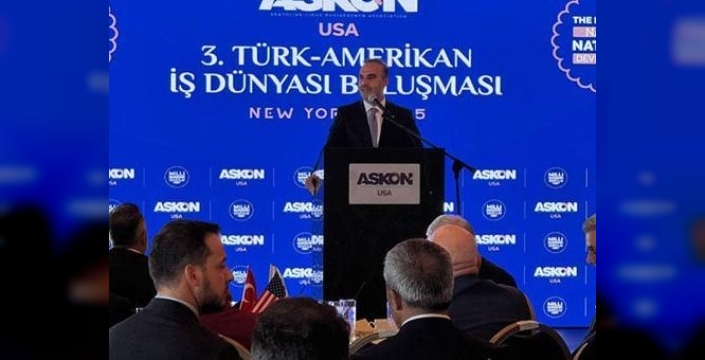Bakan Kacır: ABD ile ikili ticaret hacmimizi 100 milyar dolara yükselteceğiz