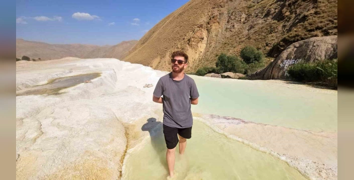 Başkale'deki travertenler, Pamukkale'yi aratmıyor