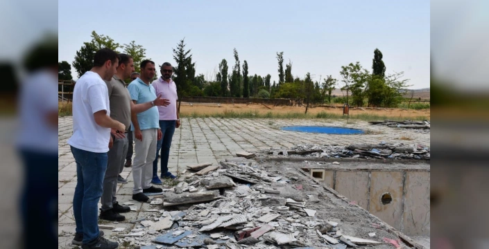 Beylikova'daki Aquapark Yenileniyor