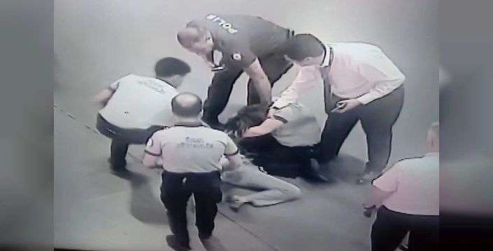 Bursa'da valiz kayıp iddiasıyla sinir krizi geçiren kadın gözaltına alındı