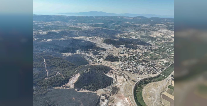 Çanakkale'de yangın kontrol altına alındı