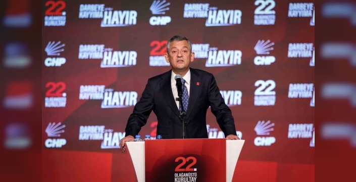 CHP Olağanüstü Kurultayı: Özgür Özel, ‘47 yıl sonra birinci parti olduk’ dedi