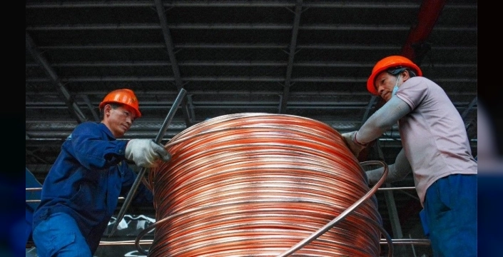 Çin'de bakır ve alüminyum ihracatı geriledi