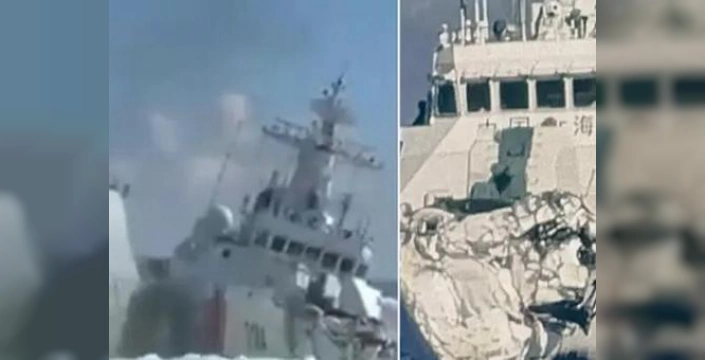 Çin ve Filipinler arasında gerilim: Çin savaş gemisi hasar gördü