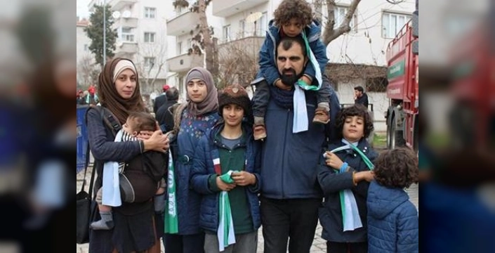 Cumhurbaşkanı Erdoğan Muğla'da: Fransa'dan gelen aile Erdoğan'ı görmek için geldi