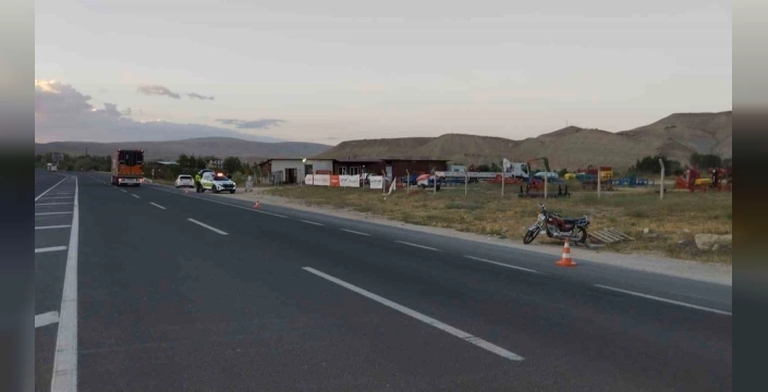 Darende'de trafik kazası: Bir yaralı