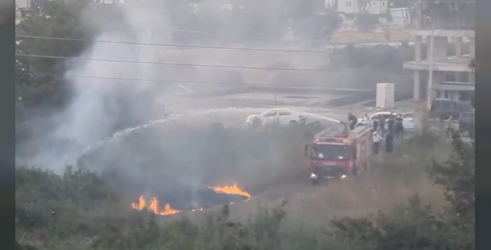 Düzce'de iki anız yangını söndürüldü