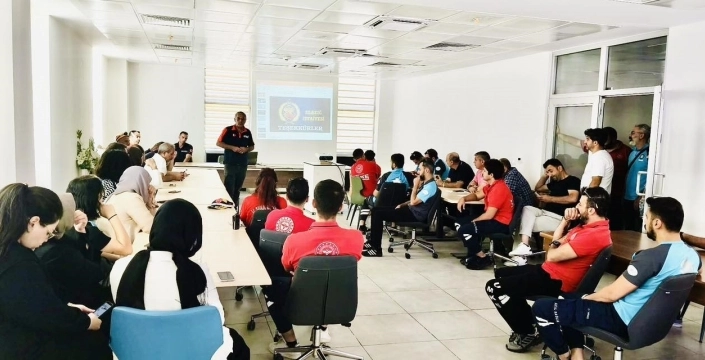 Elazığ'da afet farkındalık eğitimi ve tatbikatı