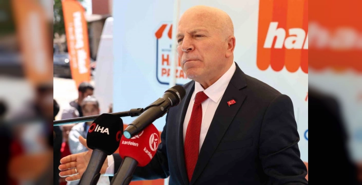 Erzurum'da yeni halk pazarı açıldı: Vatandaşlar akın etti