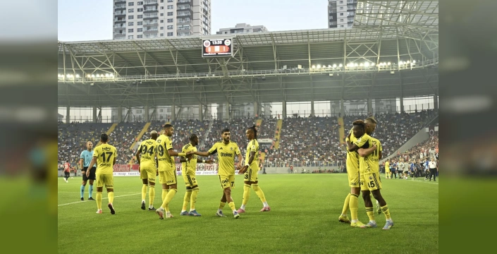 Fenerbahçe, Gençlerbirliği'ni 3-1 yendi