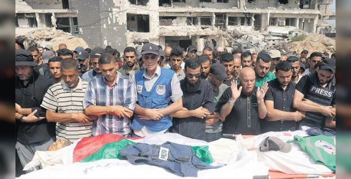 Gazze'de 6 gazeteci öldürüldü: İsrail'den 'Hamas üyesi' iddiası