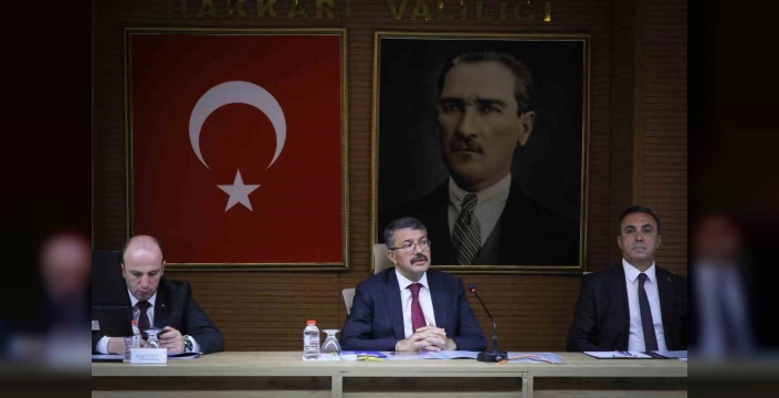 Hakkari'de 74 Milyarlık Proje Değerlendirildi