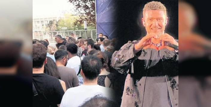 Justin Timberlake İstanbul'da: Konser öncesi izdiham ve eleştiriler