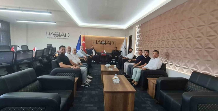 Kapsıad, Hagıad'ı ziyaret etti: Kayseri çelik kapı sektörü değerlendirildi