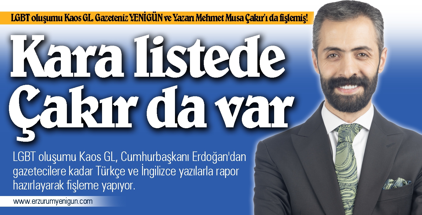 Kara listede Çakır da var