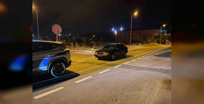 Kayseri'de ehliyetsiz sürücü kovalamaca sonucu yakalandı: 29 bin TL ceza