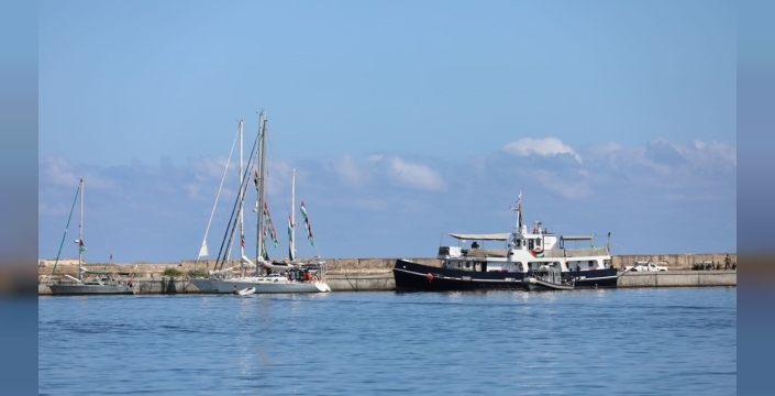 Küresel Sumud Filosu Gazze'ye doğru yola çıktı