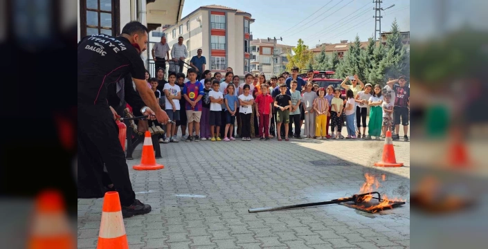 Malatya'da afet eğitimi: 125 öğrenci ve 11 personel katıldı