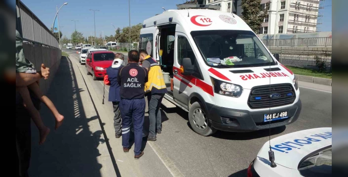 Malatya'da kaza: Yaşlı adama otomobil çarptı