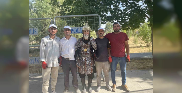 Malazgirt'te Selçuklu ruhu: Hacı Hasan Keskin yine burada