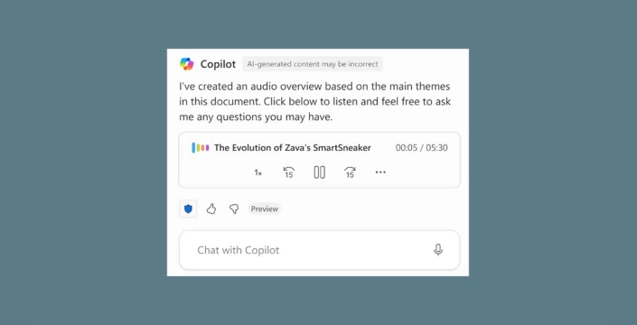 Microsoft Word'e yapay zeka destekli yeni özellik: Belgeler artık sesli özetleniyor
