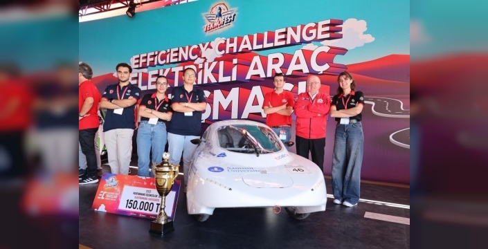 Samsun Üniversitesi TEKNOFEST'te 12 ödül kazandı