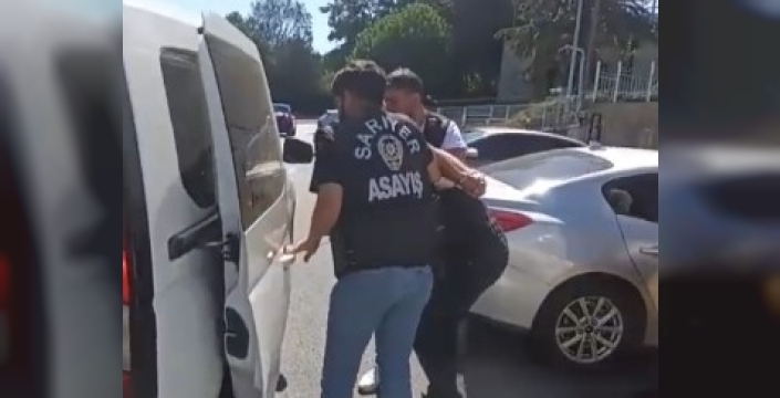 Sarıyer'de uyuşturucu operasyonu: Kalaşnikof, çelik yelek ve kırmızı bültenle aranan şüpheli
