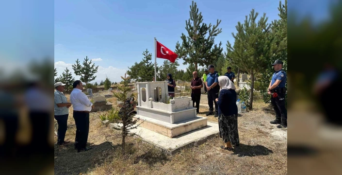 Şehit polis memuru Erdem Kılıç anıldı