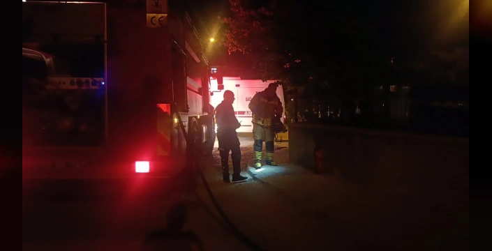 Soma'da yangın: Boş evde faciayı önlediler