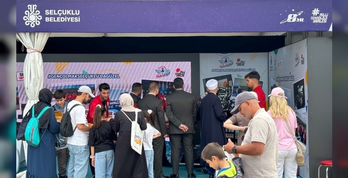 TEKNOFEST 2025: Selçuklu Gençlik Meclisi'nin projeleri büyük ilgi gördü
