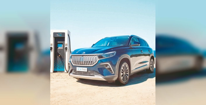 Togg, Türkiye'de elektrikli otomobil pazarında liderliğini sürdürüyor