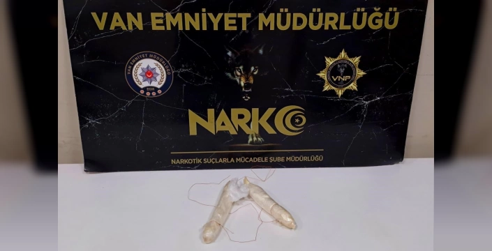 Van'da uyuşturucu operasyonu: 236,64 gram metamfetamin ele geçirildi