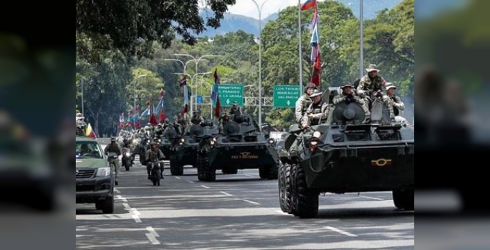 Venezuela: Silahlı eğitim programı başlatıldı