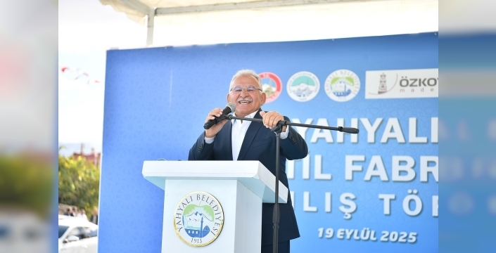 Yahyalı'da tekstil fabrikası açıldı, 115 konutun temeli atıldı