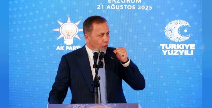 Yerlikaya, Erzurum'da AK Parti teşkilatlarıyla buluştu: Güçlü Türkiye vurgusu